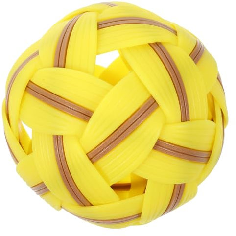 BRIGHTFUFU Vintage Fußballspielzeug Aus Kunststoff Für Mit Praktischem Netzbeutel Fördert Spiel Und Kulturelles Bewusstsein Für Outdoor-aktivitäten Und