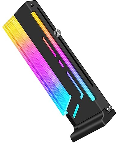 GAROZATION Graphic Holder Magnetic Argb Stützrahmen Für Grafikkarten Argb Synchronisation Einfache Installation RGB-Beleuchtung Für Pc-gehäuse