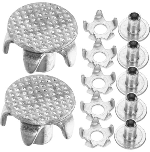 OATIPHO 15pezzi Chiodi Per Scarpe Antiscivolo Punta Per Neve e Ghiaccio Attrezzatura Da Escursionismo All Aperto Resistente e Facile Da Usare