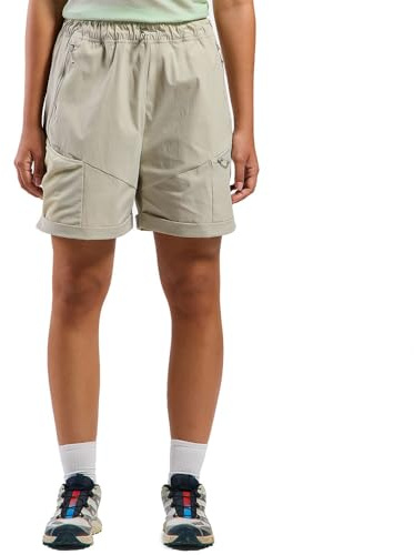 Odlo Damen Essential Cargo Baggies Shorts, Agate Gray, M