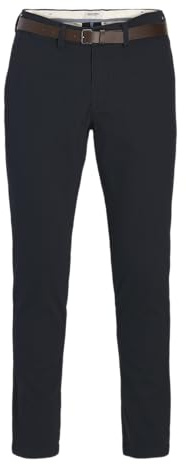 JACK & JONES Herren Jpstmarco Adam Belted Chino Pls
