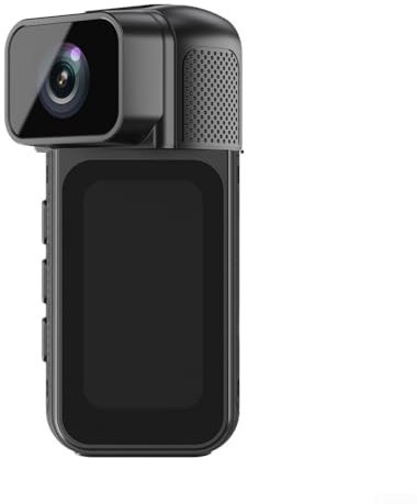 Feegow Caméra d'action 4K, caméra panoramique à 360 degrés, étanche, anti-secousses, pour vlog, promenade d'animaux ou sports (noir)