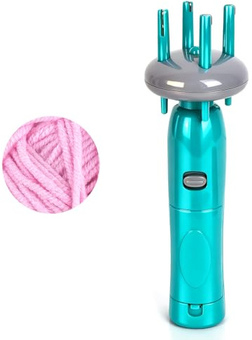 YHJDC Portable Cord Maker & Fringe Twister Tool | Handheld Device to Quickly Create Twisted Tassels & Cords | Easy DIY Craft for Macrame, Scarves, Blankets