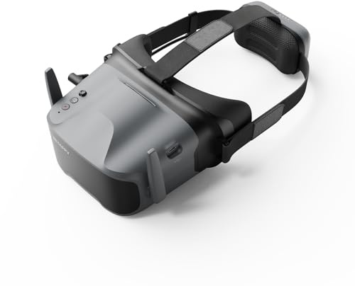 BETAFPV VR04 HD FPV Goggles with 1080P 4.5 Screen LCD for P1 Air Unit VTX | 3H Runtime with 1TB microSD, Adjustable Glasses-Friendly Headband, Supports Record & Replay Flight Footage
