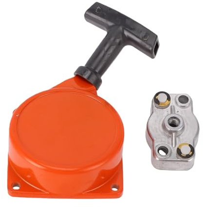 Haofy Avviatore a Strappo in Alluminio per Oleomac 746 | Ricambio resistente per avviamento manuale, facile da montare su decespugliatore, durevole contro usura e rotture, per motori