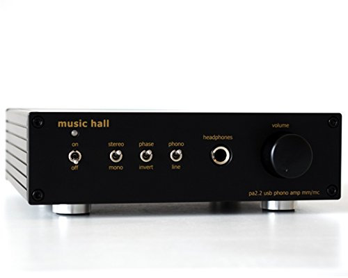 Music Hall - PA2.2 MM/MC Phono Preamplifier (black)