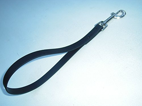 Angel for Pets MJH Kurzführer 25cm lang, 16mm breit, vernäht, (schwarz)