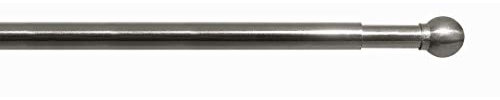 Stange Ø7 ausziehbar 30-50 cm Messing verchromt