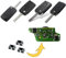 myshopx Micropulsador 3 unidades mando a distancia llave mando a distancia botón microSMD botón llave coche Citroen Peugeot MP08K