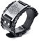 VNOX Mens Thor's Hammer Bracelet Black Braided Rope Wristbands Stainless Steel Norse Viking Jewelry Valknut Protection Amulet Birthday Gift for Men Boys (Bracelet-19)