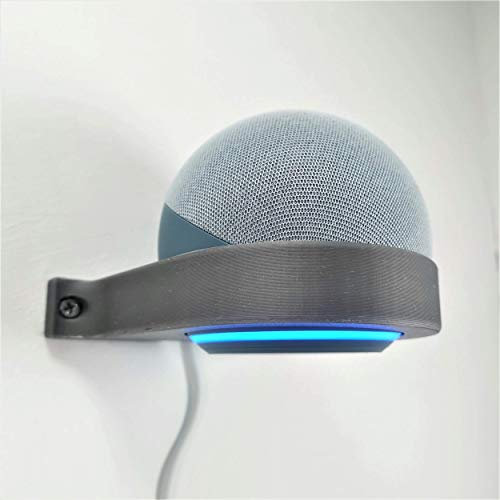 Echo Dot 4. Generation Wandhalterung Ring Halo (grau)