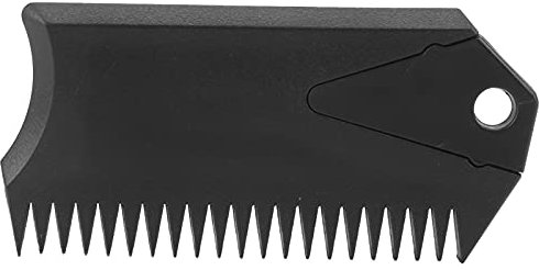 Faceuer Surfboard Wax Comb, Verschleißfester Surfboard Wax Remove Comb Lightweight für Surfboards zum Reinigen von Druckbiegen für Führungsschienen für Skateboards