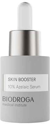 Biodroga 10% Azelain Serum Gesichtsserum 15 ml – Hilft bei Hautrötungen für empfindliche Haut Skin Booster