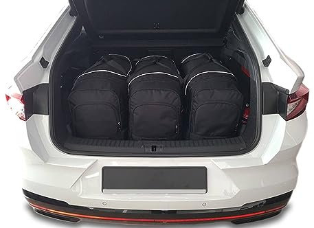 KJUST Kofferraumtaschen 3 stk kompatibel mit SKODA ENYAQ iV COUPE EV I 2022+
