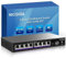 8 Port 2.5G Ethernet Switch with 10G SFP Uplink, NICGIGA Unmanaged 2.5Gb Network Switch, Plug & Play, Desktop/Wall-Mount, Fanless Metal Design.