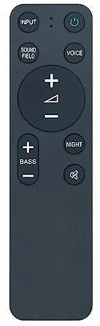 VINABTY RMT-AH513U Replaced Remote Control Suitable for Sony Soundbar HT-S400 HT-SC40 SA-WS400 SA-S400 SA-SC40 SA-WSC40 HTS400 HTSC40 SAWS400 SAS400 SASC40 SAWSC40
