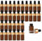 30pcs 3ml Amber Glass Dropper Bottles,Empty Mini Bottles with 3pcs Dropper Pipettes,Refillable Small Sample Vials Container for Essential Oils Perfume Cosmetic Liquid