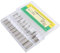 300 Pcs Stainless Steel Watch Band Link Pins, 8-27mm Watch Band Link Cotter Pins, Watch Bracelet Pin for Watchmaker Repair Kit, 1.0mm