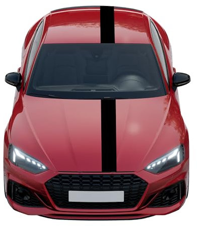 Kiwistar Viperstreifen Rennstreifen Zierstreifen – personalisierbare Streifen Sets - Auto Aufkleber Rally Tuning Dekor Autoaufkleber Sticker - Streifen-Kit Fahrzeugfolierung Decal - 1 Streifen