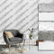 HEXIM Wandpaneele Marmor Optik 0,9 m² - Selbstklebende Wandverkleidung aus Kunststoff für Innenbereich - Wandsticker Wallpaper Steinoptik Fliesenspiegel Wandfliesen (XBM26 60x30cm / 5 STK)