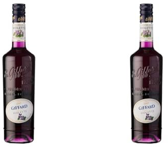 Giffard - Crème de Violette - Crème de Fruits - Recette Française - Florale et Intense - 70 cl, 700 milliliters (Lot de 2)