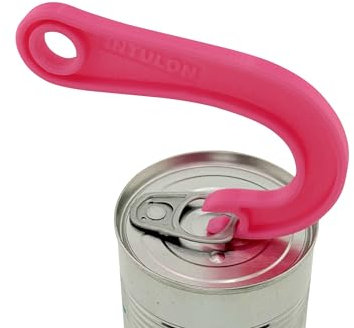 Intulon Hook Can Tab Opener/Puller for Soup, Beans and Pet Food Cans (Pink)