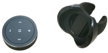 Reproductor de música en volante, mando a distancia inalámbrico Bluetooth, multimedia para smartphone, kit de coche A