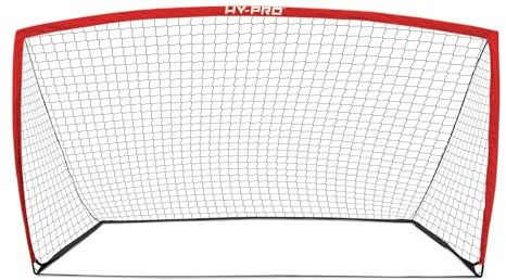 Hy-Pro Football Goal, Portable Football Goal with Carry Bag for Indoor Outdoor Kids Adults