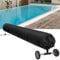 Swimming Pool Solar Reel Cover, 16/18/20Ft Pool Solar Blanket Reel Cover for Inground Pool(16FT)
