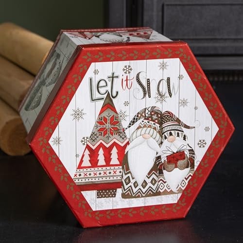 7cm Set of 14 Traditional Vintage Christmas Gonk Tree Baubles