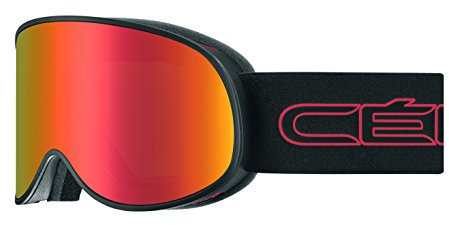 Cébé ATTRACTION Skibrille, Matt Black/Red, L