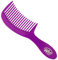 Wet Brush Detangling Comb - Purple For Unisex 1 Pc Comb