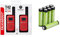 Motorola Talkabout T42 PMR-Funkgeräte (2er Set, PMR446, 16 Kanäle, Reichweite 4 km) rot & Amazon Basics Vorgeladene Ni-MH AAA-Akkus - Akkubatterien 8 Stck (Äußere Hülle kann von Darstellung abweichen)