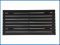 Paneel Heizkörper Badheizkörper ARYA Horizontal Singel (Breite: 1000 mm. Höhe: 604 mm., Schwarz)