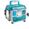 TOTAL - Generatore di corrente portatile da 0,8 kW con motore 2 tempi e raffreddamento da aria