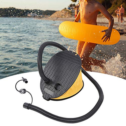 Foot Pump Inflator, Airbed Pump, Pool Foot Pump Air Inflator High Volume for Inflatable Boats Beds Swim Rings Floating Mats Water Supplies Air Bed Pump Pool Inflator Pump