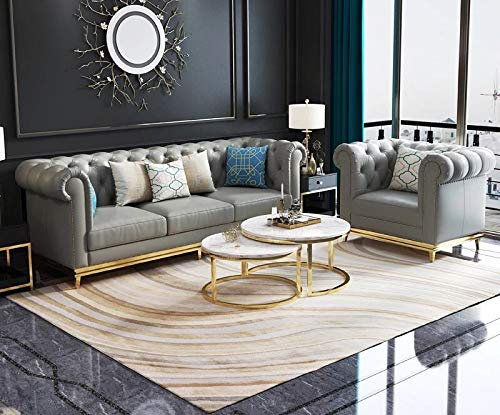 jvmoebel Chesterfield Metall Couch Polster Sitz Garnitur Sofa Leder Design Garnituren 3+1