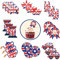 24pcs Union Jack Flag Cupcake Toppers, VE Day 80th Anniversary Cake Decorations with Cocktail Sticks, Union Jack British Party,UK Toothpick Flags Cake Decoration VE Day 80th Anniversary Decorations