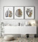Leinwandbilder Blumen Anatomie Bilder, Herz Lunge Gehirn Medizinische Bild Krankenhaus Klinik Wandkunst Poster, Krankenhaus Klinik Wandbilder Malerei Dekoration 3er Kein Rahmen (Bilder 2,60X90CM)