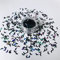 10 Grams/Pack - Halloween Style Shape Glitter Sequins for Resin DIY Making Art Craft Nail Makeup Decoration Accessories (5mm Bat)