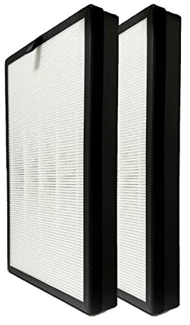 Nispira H05 3 en 1 True HEPA Filtro de repuesto compatible con HIMOX Purificador de aire H05, paquete de 2