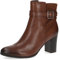 CAPRICE Femme 9-25327-41 Bottines à Lacets avec Talon, Marron, 38.5 EU