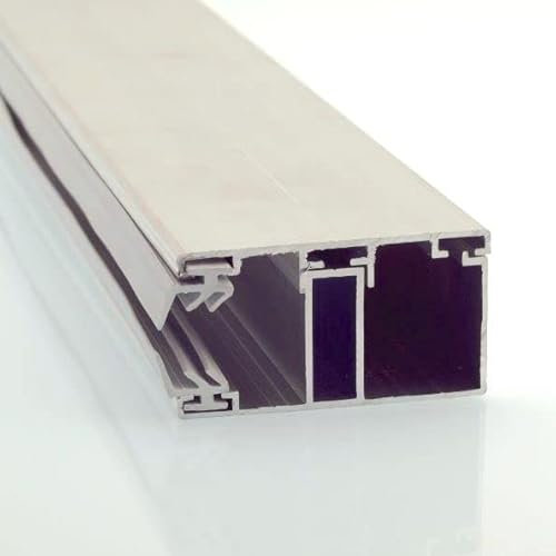 Löffert® Randprofil Alu/Alu | 2500 mm | Aluminium-Profile & Zubehör für 16mm Stegplatten Polycarbonat HKP