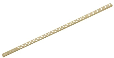Vogi Gefälleprofil für Glasduschen Gold PVD Links 120 cm