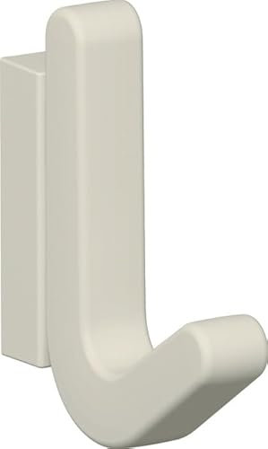 HEWI Einzelhaken Ser.477 matt,elastisch Ku.(TPU) 99 reinweiß H.68mm