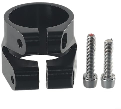 Seat Clamp 31.6 mm, 34.9 mm, Seat Post Clamp, Double Layer Aluminium Alloy, Saddle