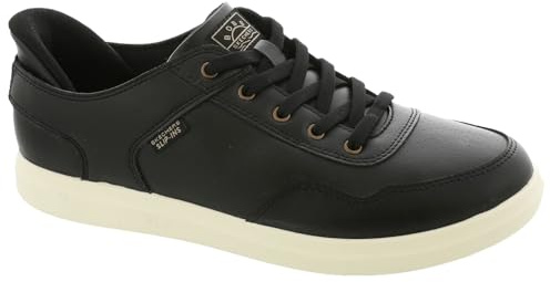Skechers Damen Hands Free Slip-ins Bobs D'vine-So Flattered Sneaker, Schwarz, 39 EU