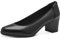 Tamaris Damen Klassische Ballerinas, Frauen Flats,TOUCHit-Fußbett,Slip-ons,klassisch elegant,Ballerinen,Pumps,Halbschuhe,Slipper,Black,40 EU