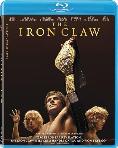 The Iron Claw [DVD]+[Blu-Ray] (English audio. English subtitles)