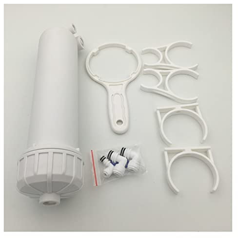 Mehrstufiger Umkehrosmose-Wasserfilter, Wasserfiltergehäuse, Schnellanschlussschlauch for Wasser, geeignet for 3013–400 G Membrana 400 Gpd Umkehrosmosefilter, Wasserfilter mit auslaufsicherem Design